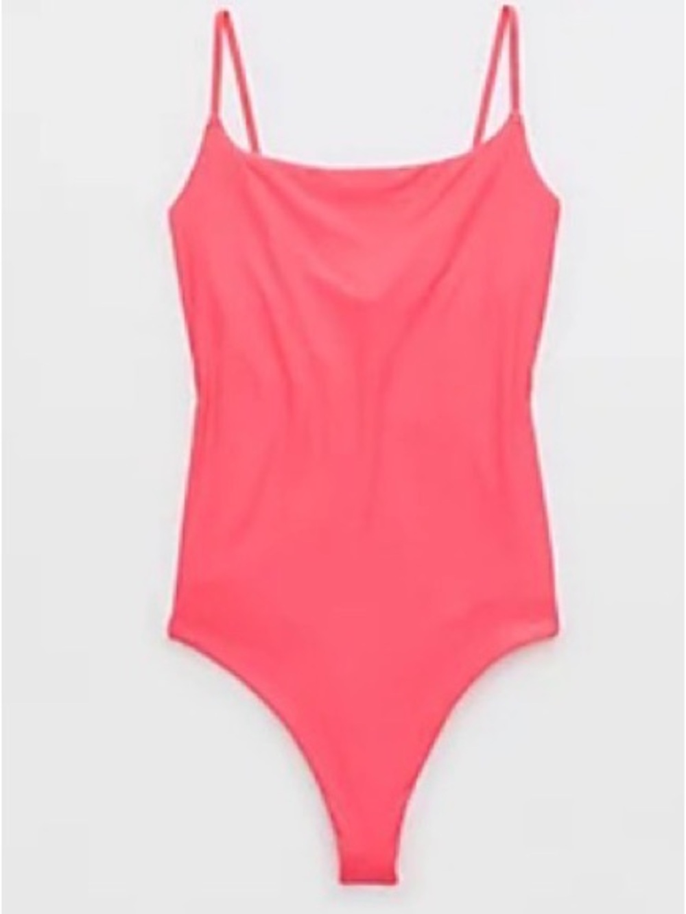 Aerie Smoothez hot pink bodysuit. Size M, never worn
